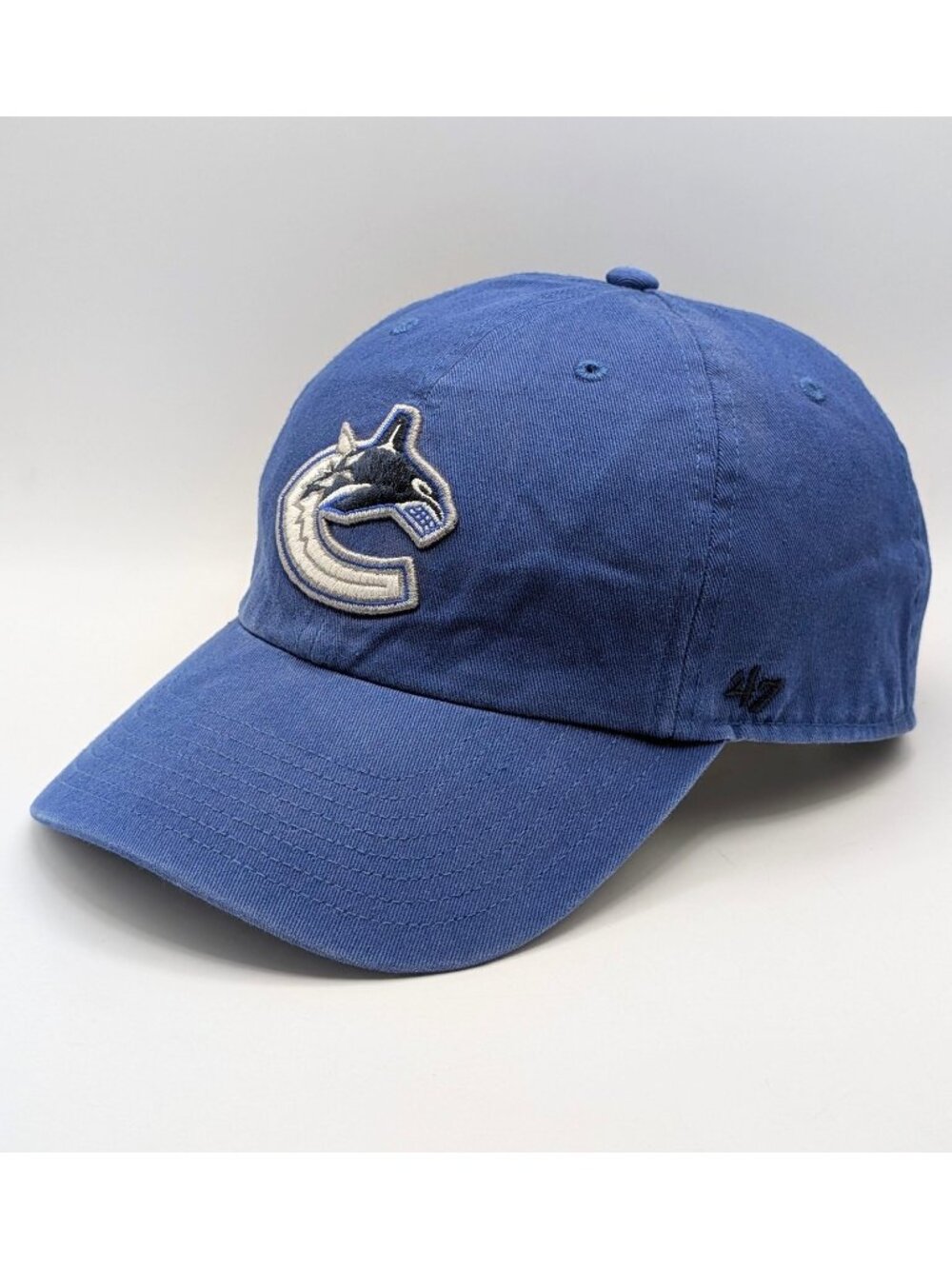 Vancouver Canucks '47 Brand NHL Hockey Blue Hat Adjustable Strap Back Cap Unisex